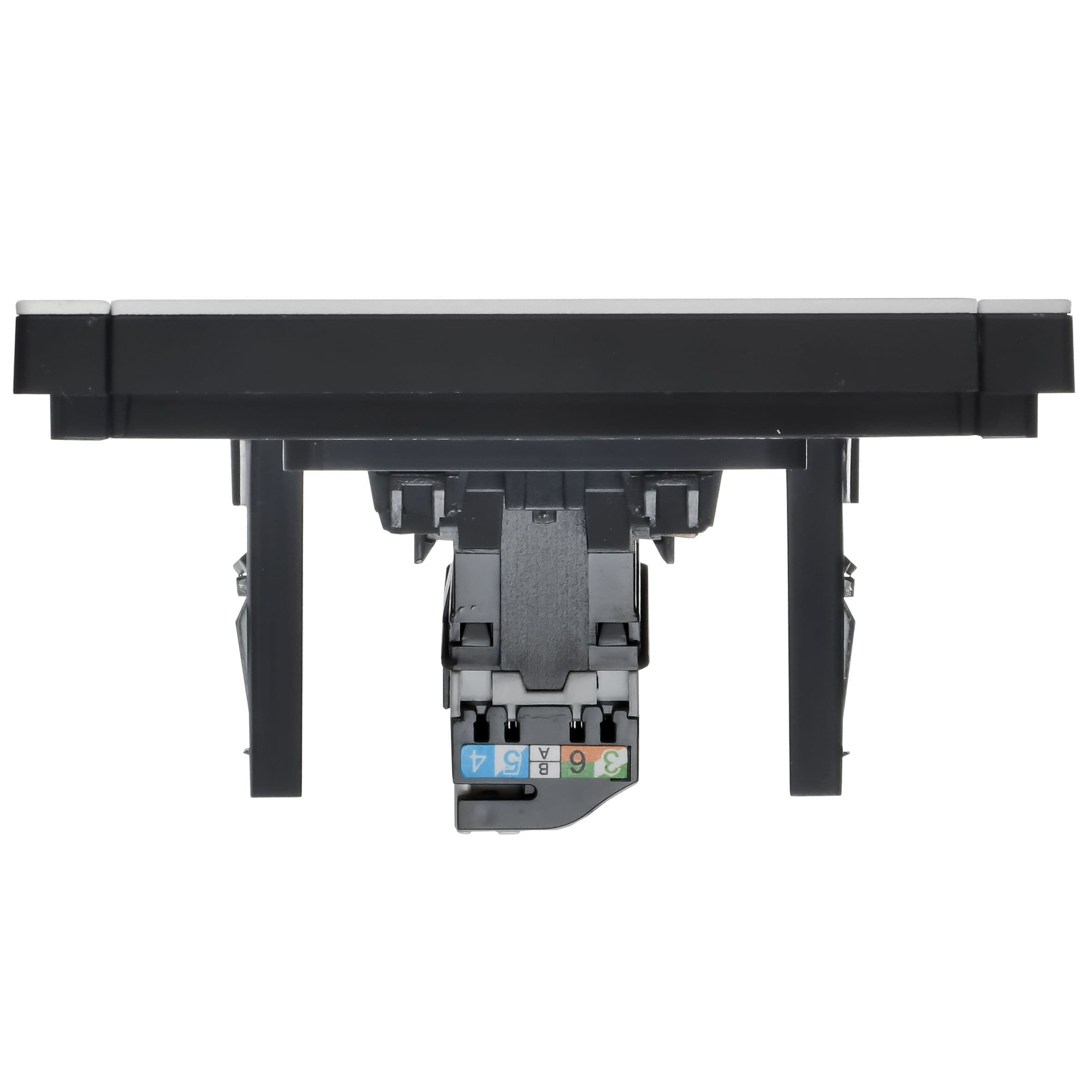 IEK FORTE&PIANO Металл Белый Розетка комп. RJ45 кат.5E FP232M — миниатюра 5