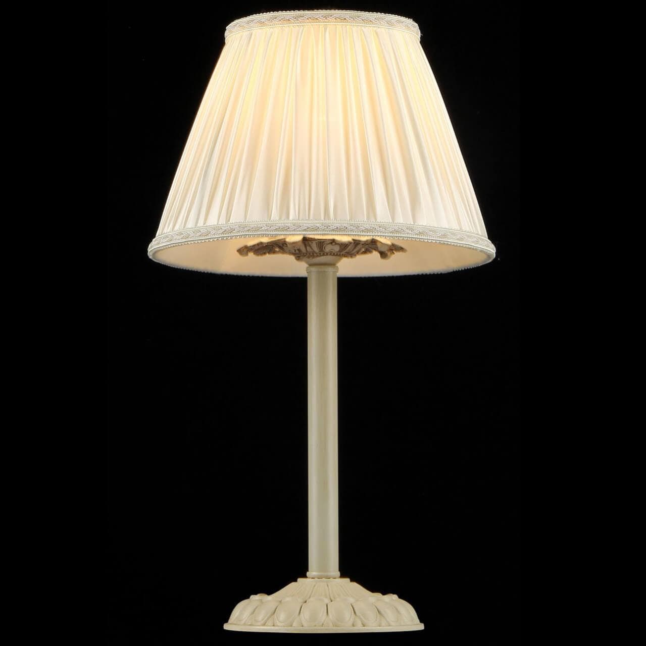Maytoni Elegant Olivia Слоновая Кость Настольная Лампа 1xE14 40W ARM326-00-W — миниатюра 5