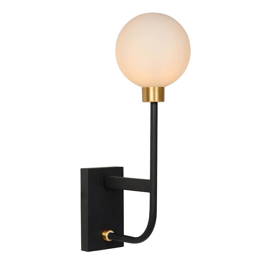 Lucide BEREND Wall Light Bathroom 1xG9/33W 13/21/40cm Bla Бра 30266/01/30 — миниатюра 2