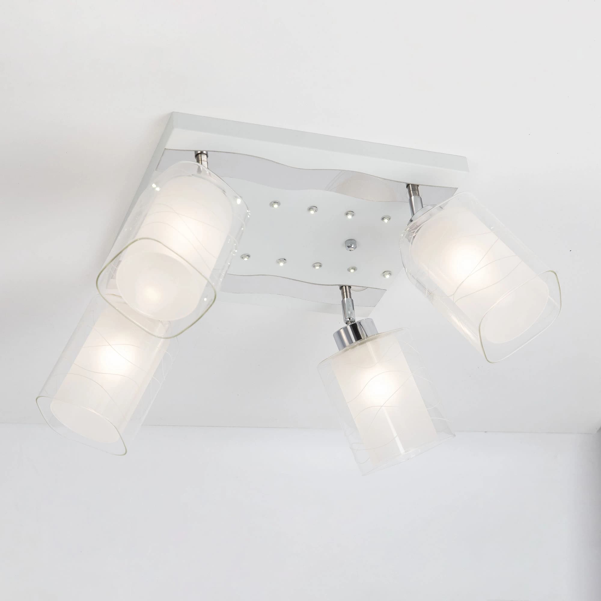 Citilux CL160241 Прима LED Белый+Хром Светильник Люстра — миниатюра 4
