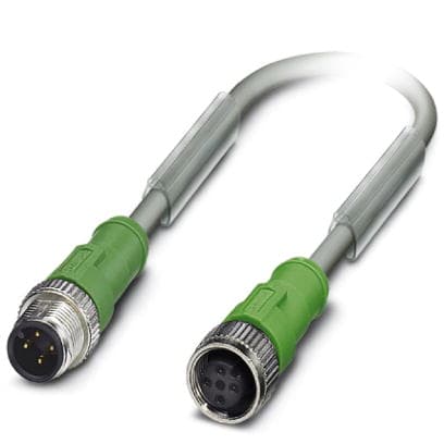 Phoenix Contact SAC-4P-M12MS/ 0,6-800/M12FS Кабель для датчика / исполнительного элемента 1457063