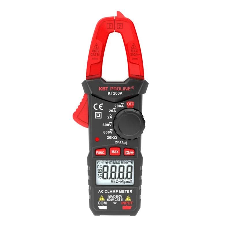 КВТ KT 200A "PROLINE" Токовые клещи цифровые