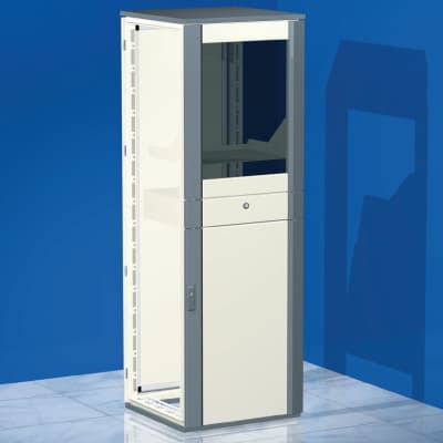 DKC Сборный напольный шкаф CQEC для установки ПК, 2000 x 600 x 600 мм R5CQEC2066