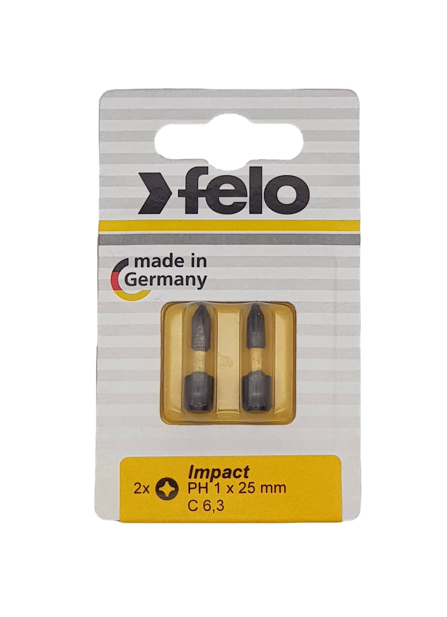 Felo Бита крестовая ударная серия Impact PH 1X25,2 шт 02201241