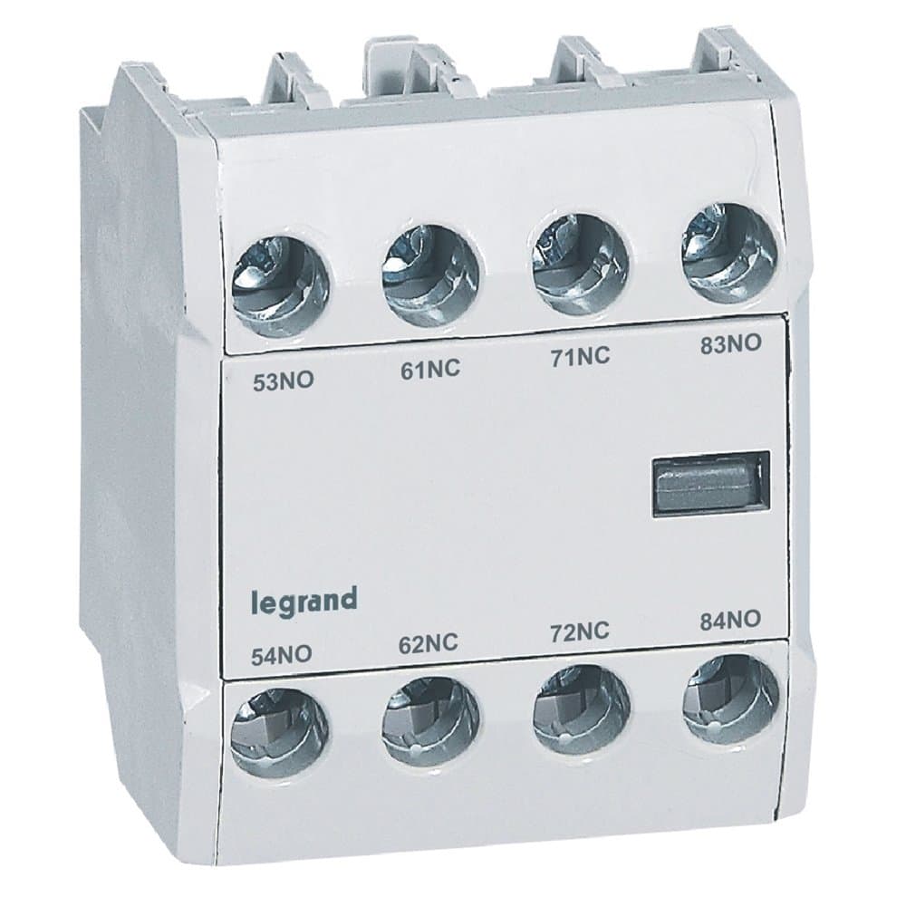 Legrand CTX3 Фронтальные вспомогательные контакты 2но2нз 416855 — миниатюра 1