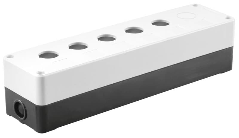 IEK Корпус КП105(6) для кнопок 5(6)мест белый