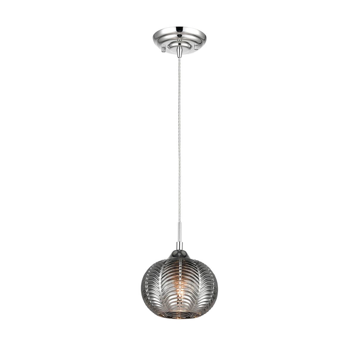 Vele Luce Fiona Светильник подвесной Modern D180*H248/1460 хром | chrome металл | metal VL5623P21