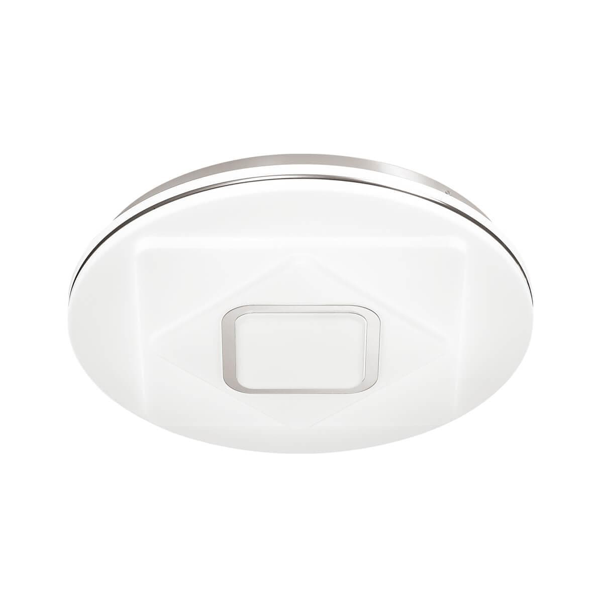 Sonex 3037/EL SN 013 св-к COVA пластик LED 72Вт+12Вт RGB 3000-6500K D475 IP43 пульт ДУ — миниатюра 3