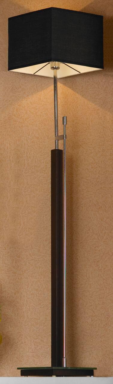 Lussole S.R.L Металл Хром / венге Ткань Торшер E27 60W LSF-2575-01 — миниатюра 2