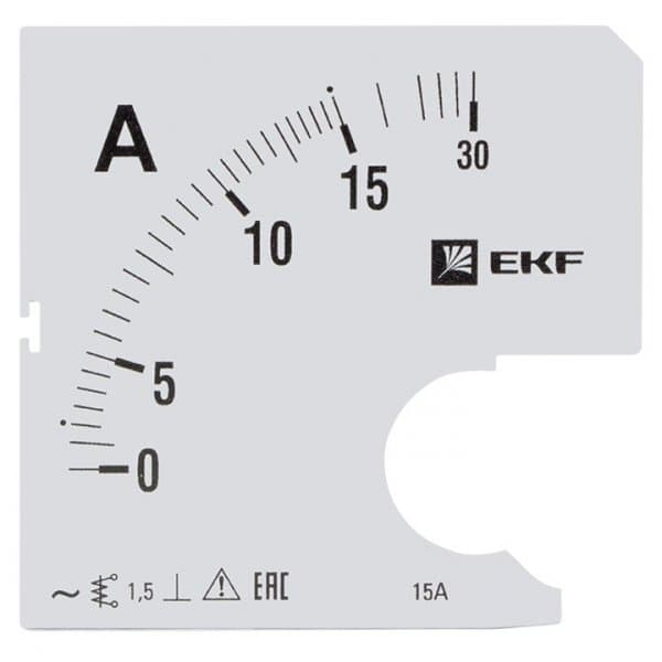 EKF PROxima Шкала сменная для A961 15/5А-1,5