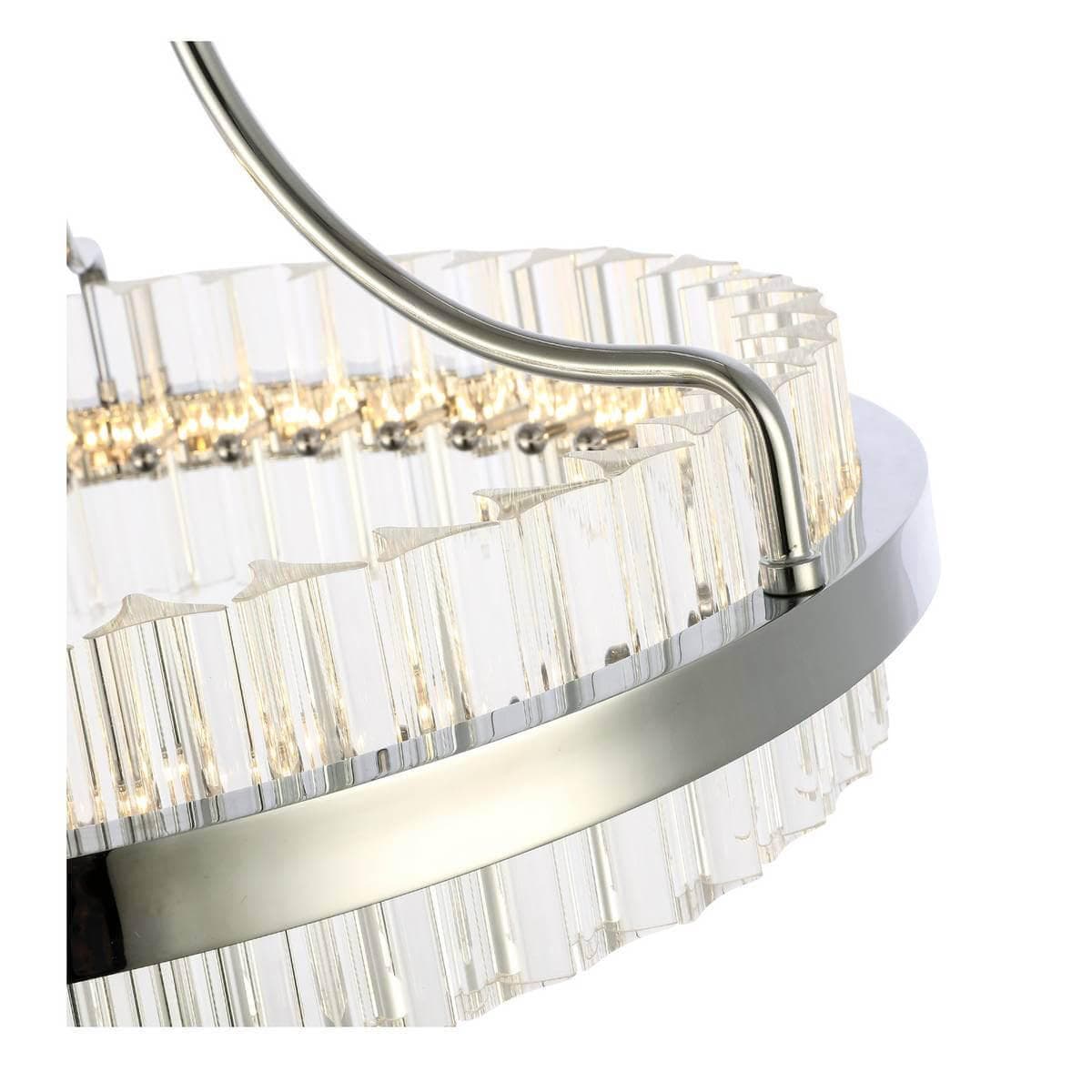 ST Luce SL383.102.01 Светильник потолочный Хром/Прозрачный LED 1*34W — миниатюра 2