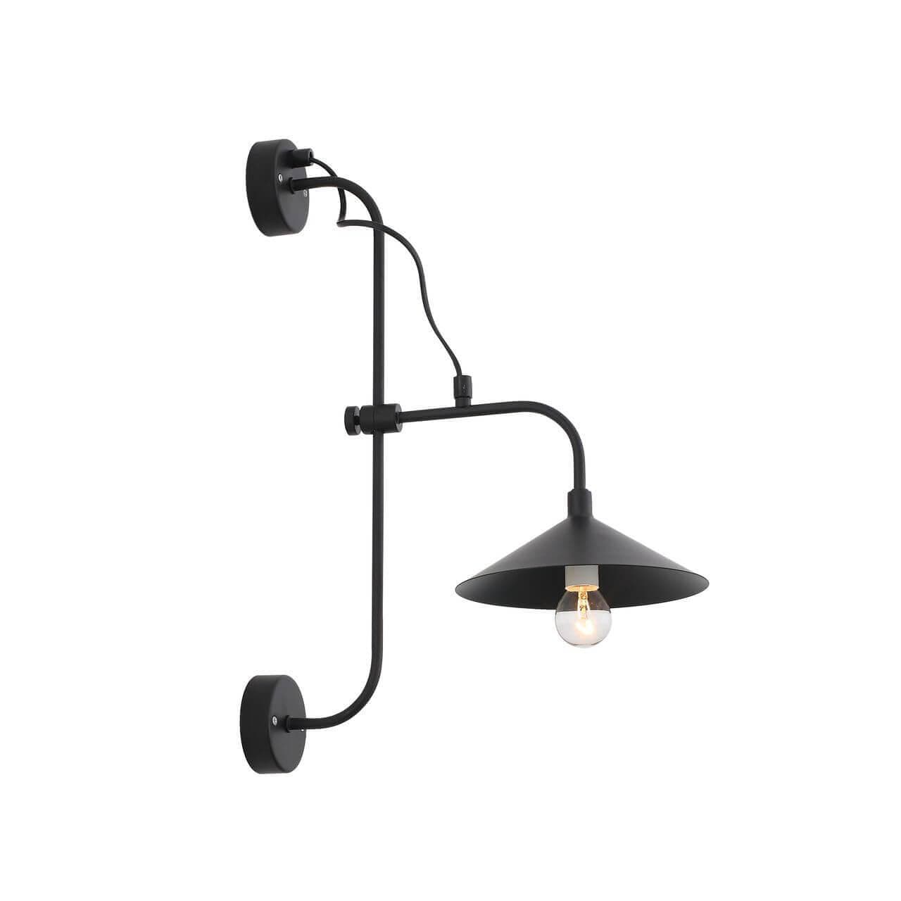 ST LUCE SL265.401.01 Светильник настенный  Черный/Черный E14 1*40W — миниатюра 3
