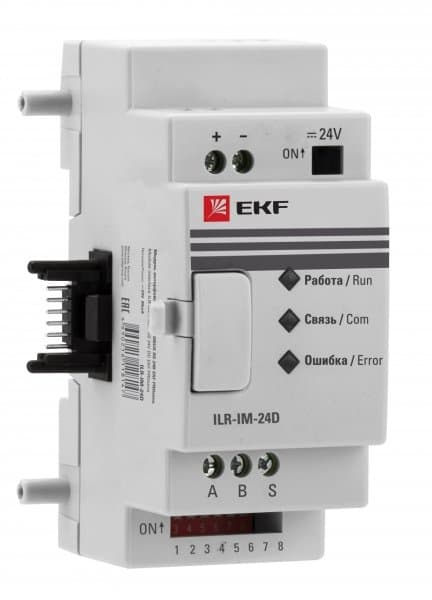 EKF PROxima Модуль интерфейсный MODBUS RS 24В PRO-Relay ILR-IM-24D