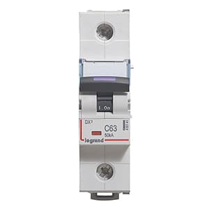 Legrand DX3 Автоматический выключатель 50кА 63А 1P C 410141 — миниатюра 2