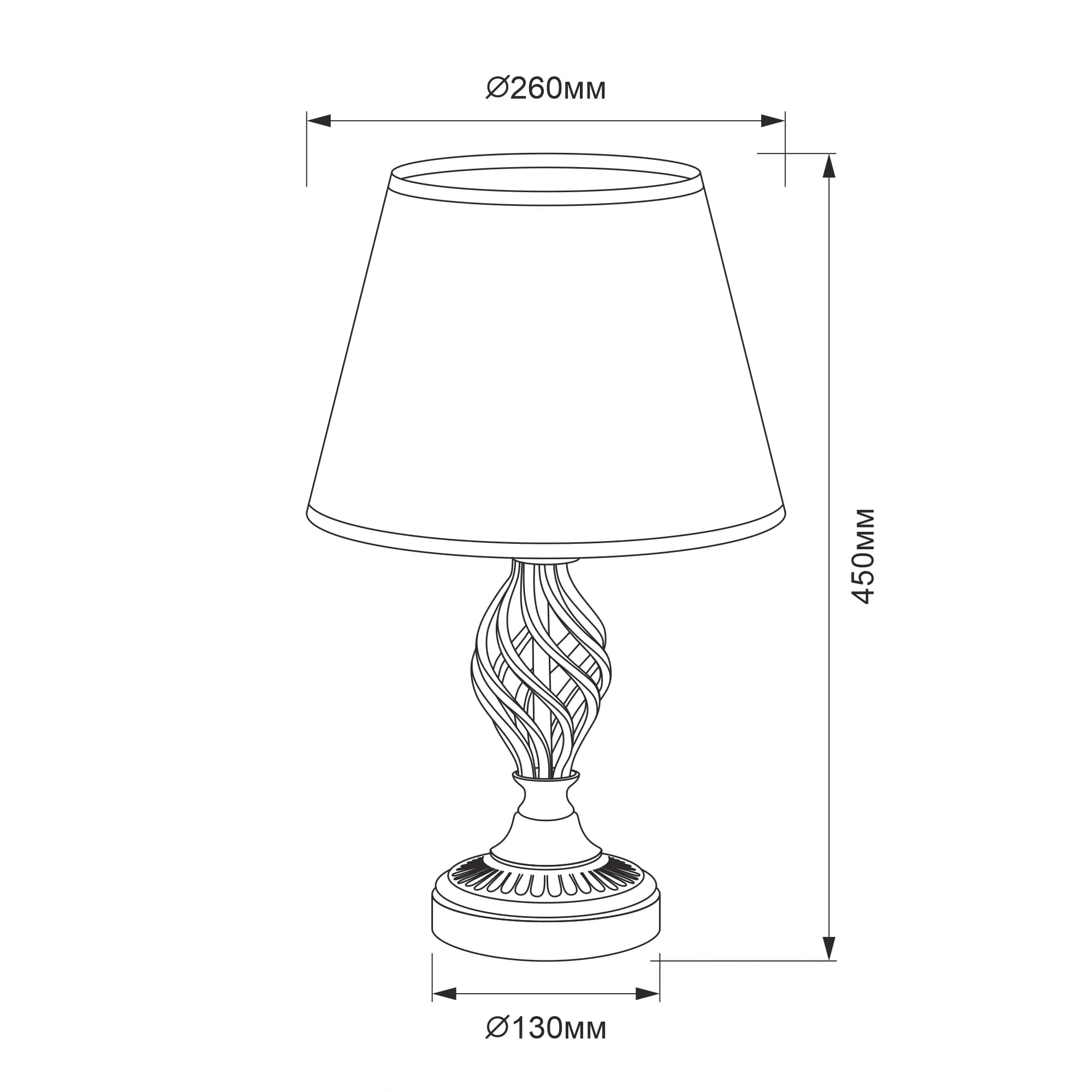 Citilux CL402820 Вена Патина+Белый Светильник Настольный — миниатюра 7