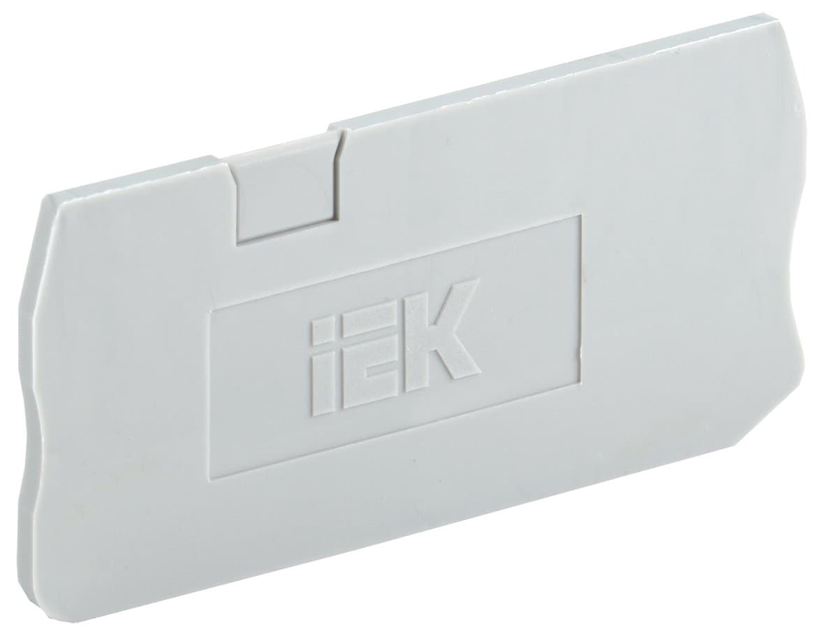 IEK Заглушка для КПИ 3в-1,5/2,5 3 вывода серая