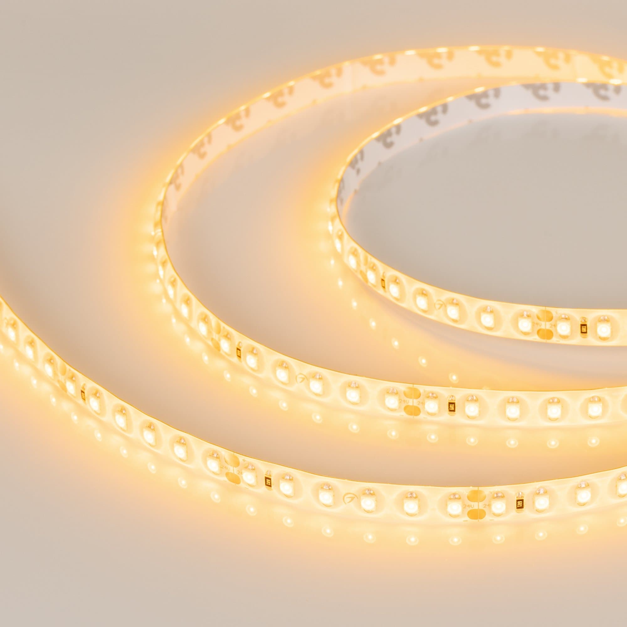 Arlight Светодиодная лента RTW 2-5000SE 24V Yellow 2x (3528, 600 LED, LUX) (9.6 Вт/м, IP65) 015132 — миниатюра 5