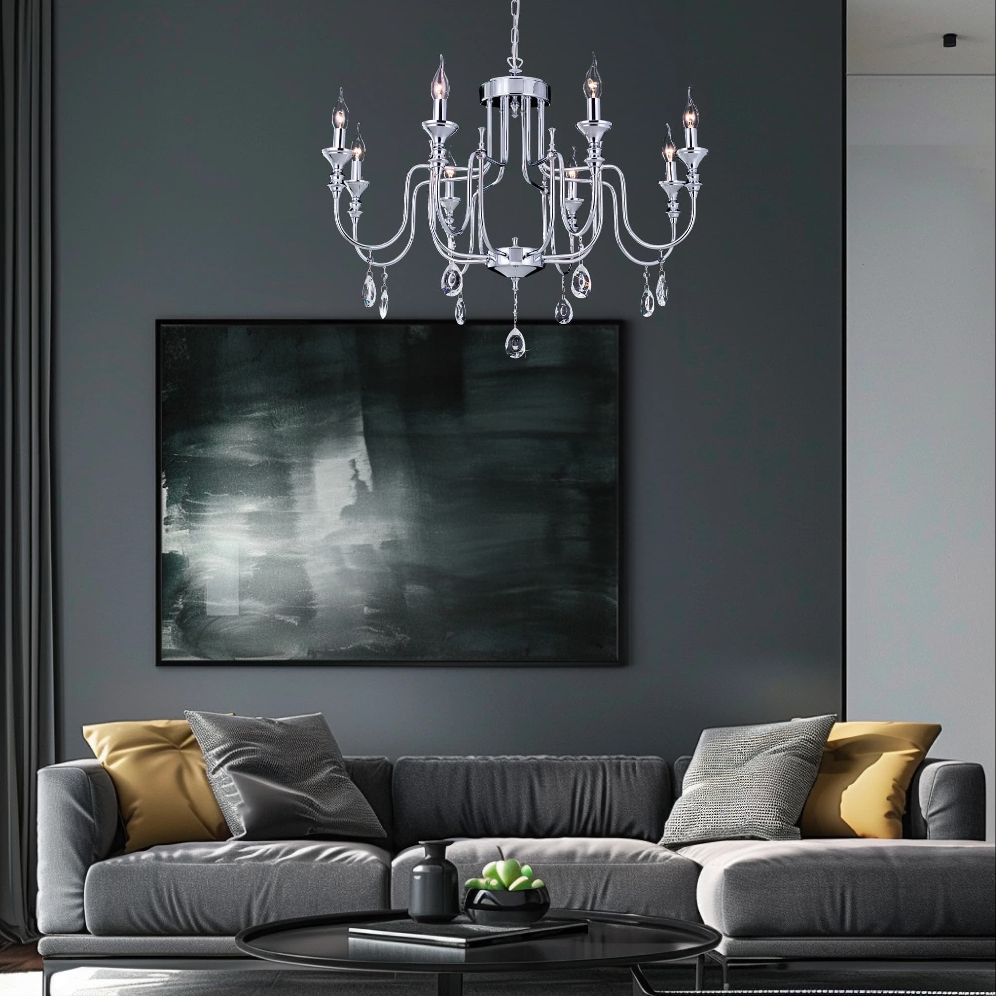 Citilux CL437181 Рига Хром Светильник Люстра — миниатюра 10