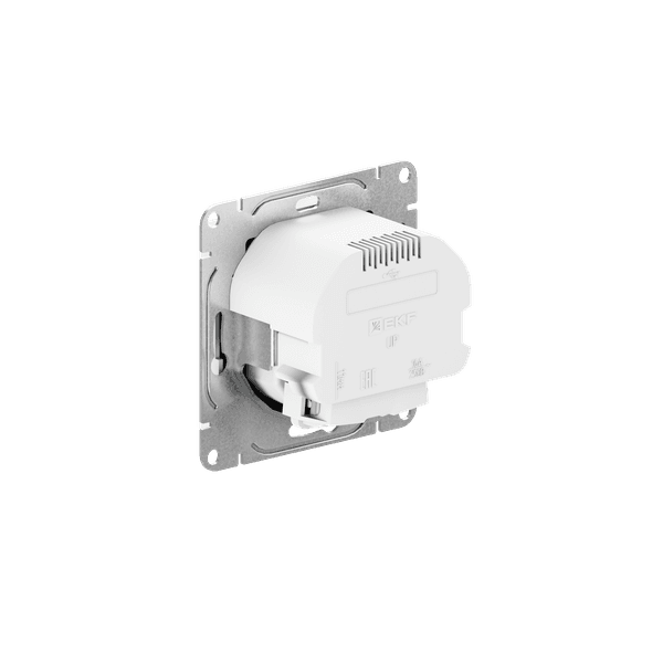 EKF Механизм розетки с USB-C - 2шт, 16А, с заземлением, со шторками, белый Эпика — миниатюра 4