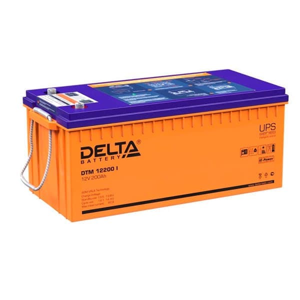 Delta Аккумуляторная батарея DTM 12200 L 12В/200Ач