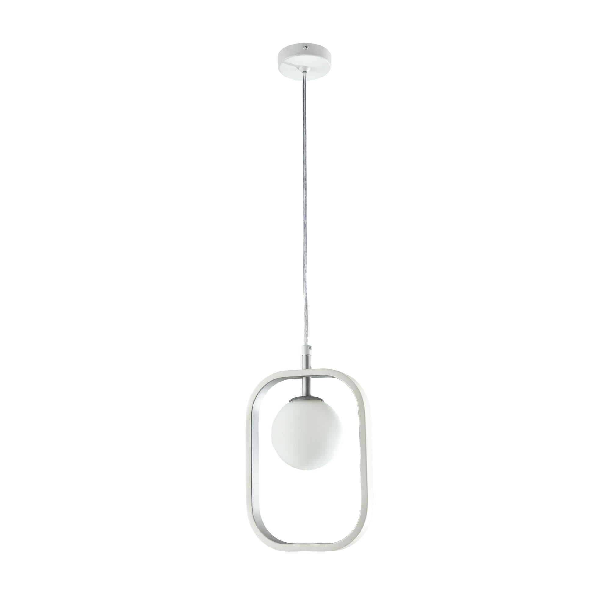 Maytoni Modern Avola Белый с Серебром Подвес 1xG9 40W MOD431-PL-01-WS — миниатюра 3
