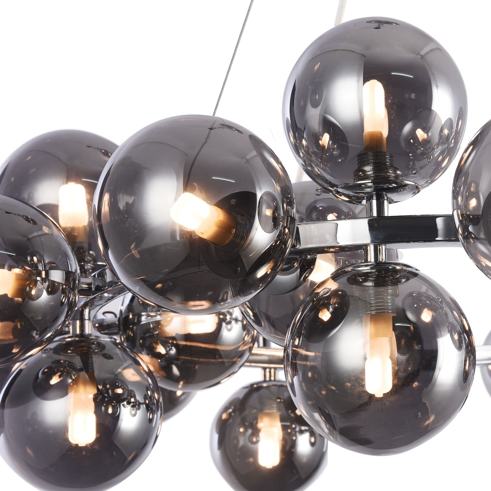 Maytoni Modern Dallas Хром Подвес 25xG9 28W MOD548PL-25CH — миниатюра 5