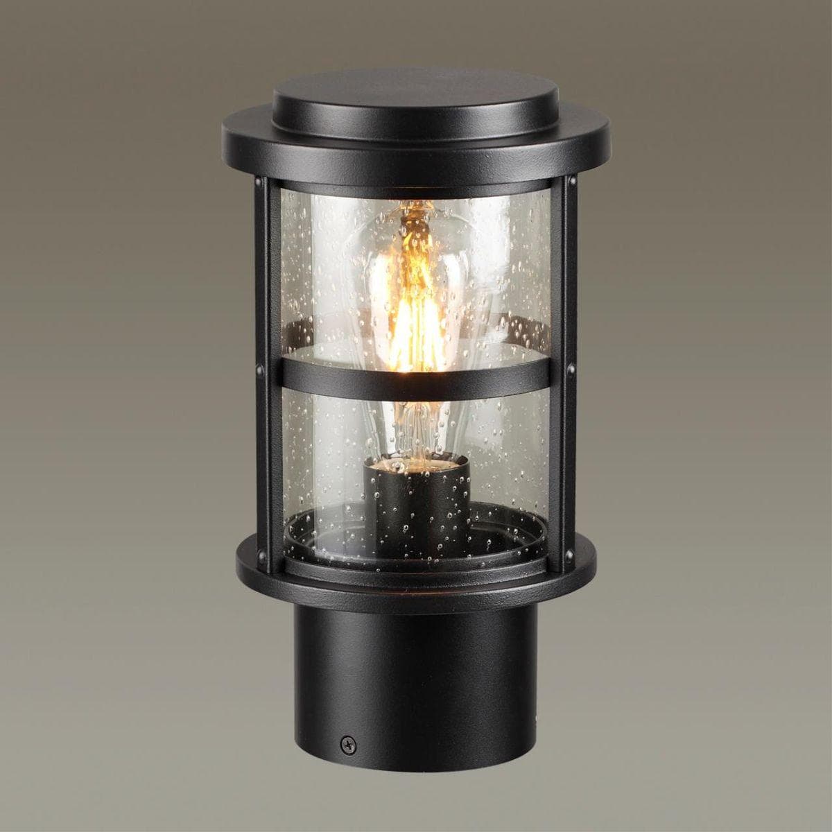 Odeon Light 4964/1A NATURE ODL22 581 черный/стекло Ландшафтный светильник на базу E27 1*60W IP44 MAGUS — миниатюра 4