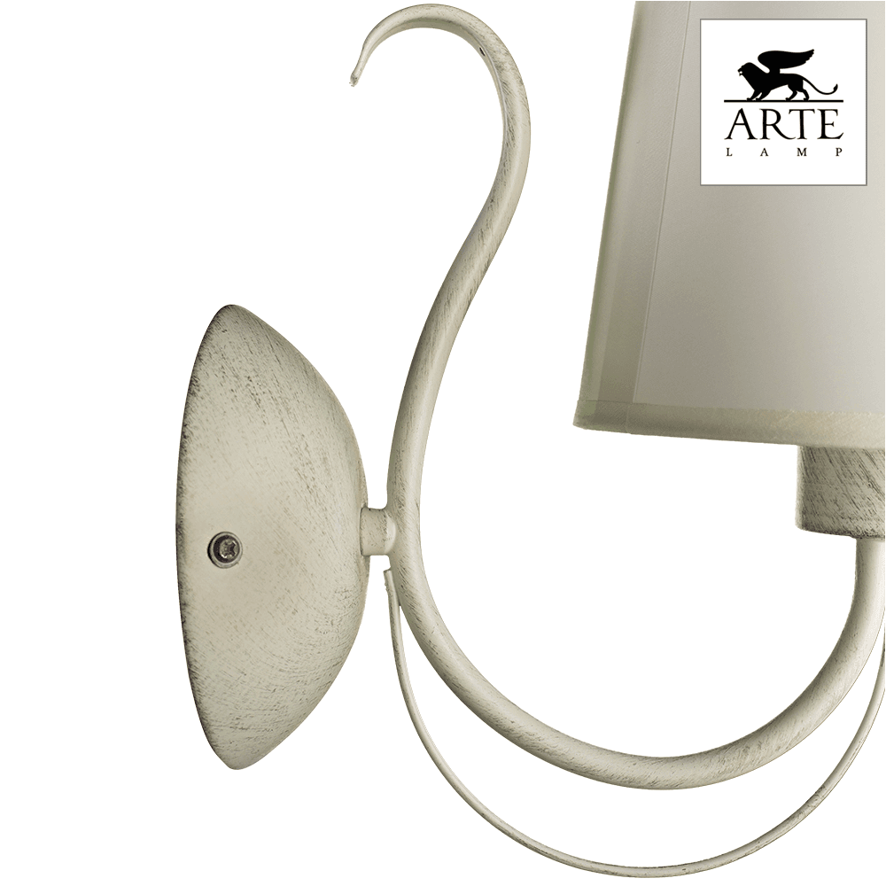 Arte Lamp Orlean Золото/Белый Бра 40W E27 A9310AP-1WG — миниатюра 3