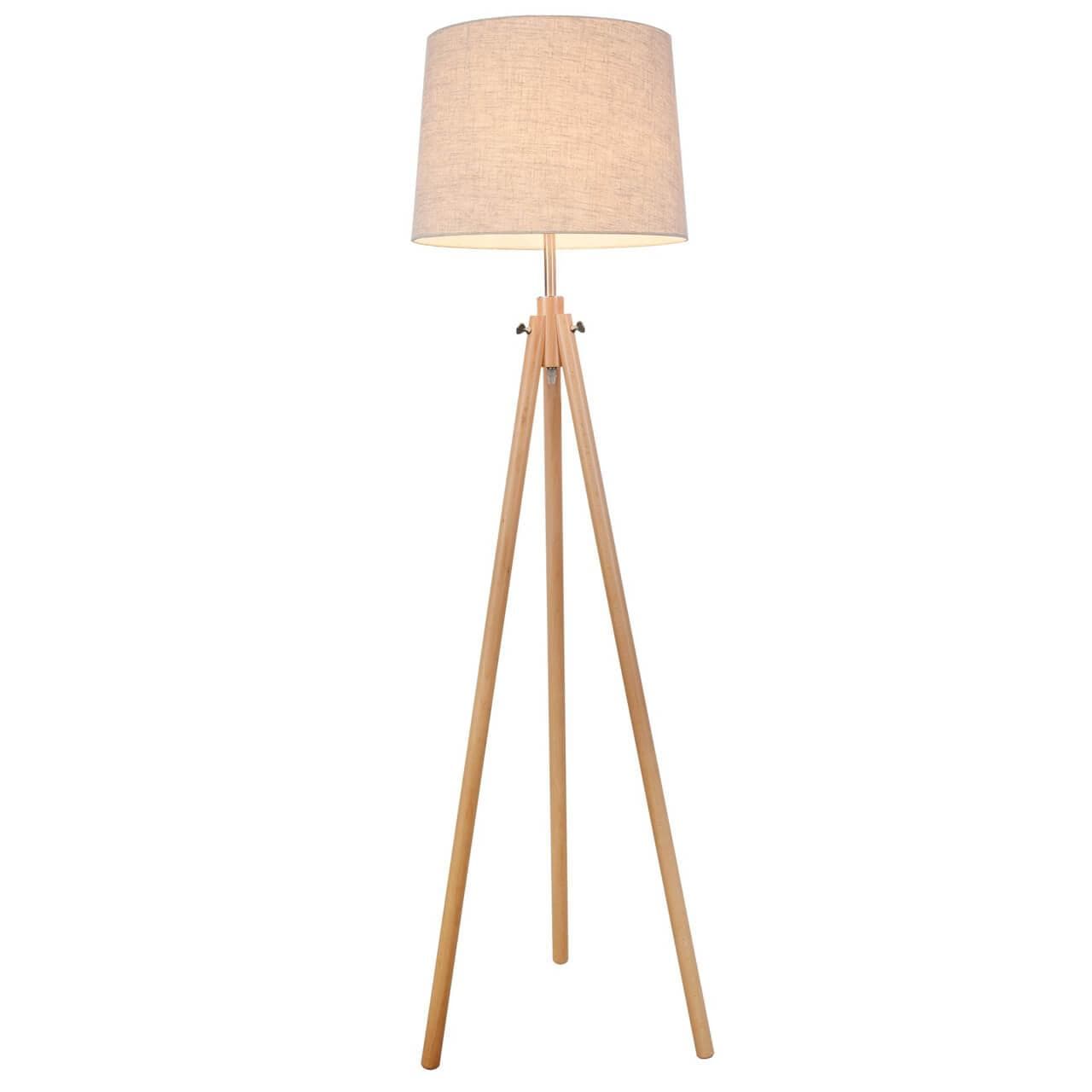 Maytoni Table & Floor Calvin Коричневый Торшер 1xE27 60W Z177-FL-01-BR — миниатюра 12