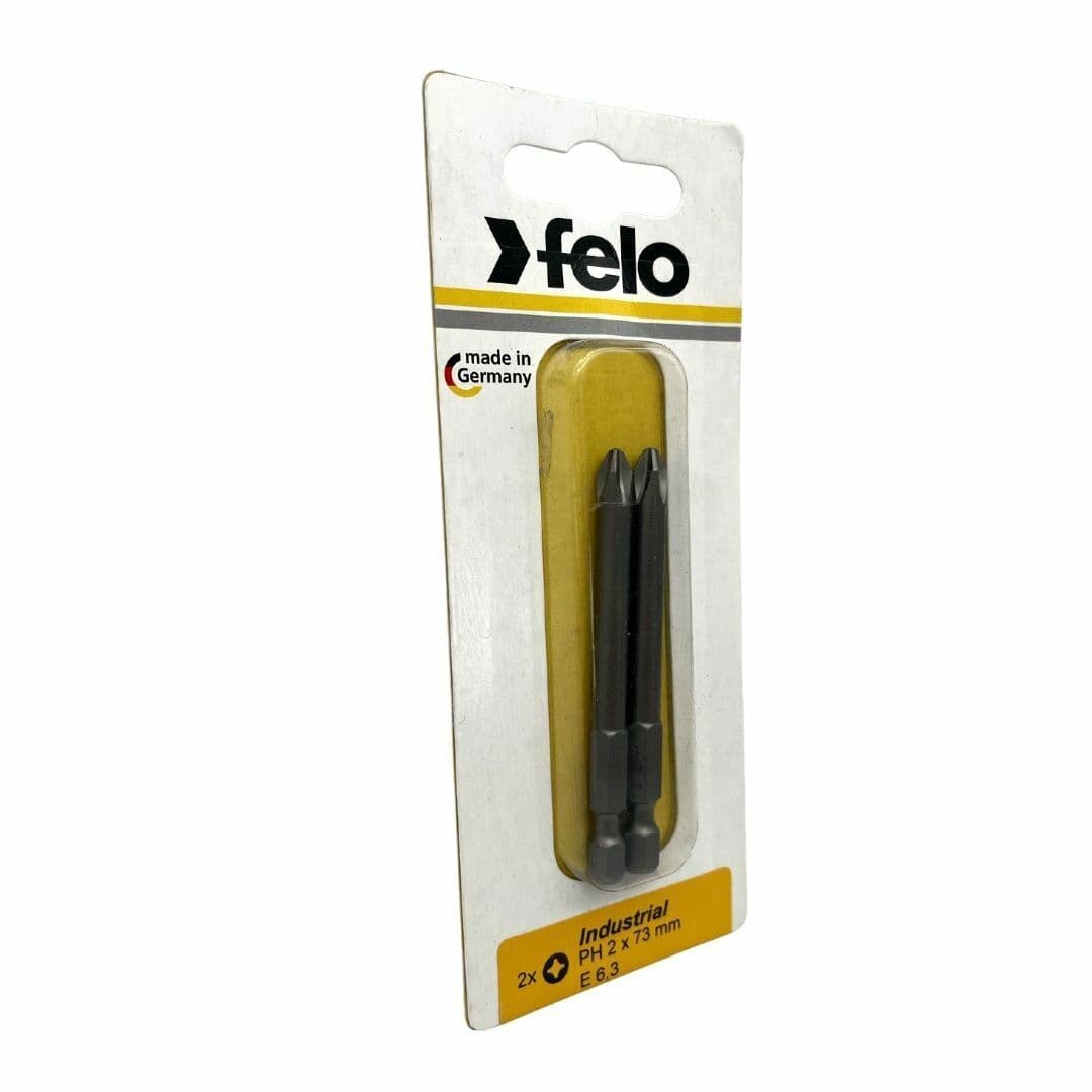 Felo Бита крестовая серия Industrial E6,3 PH 2X73, 2 шт в блистере 03202736 — миниатюра 3