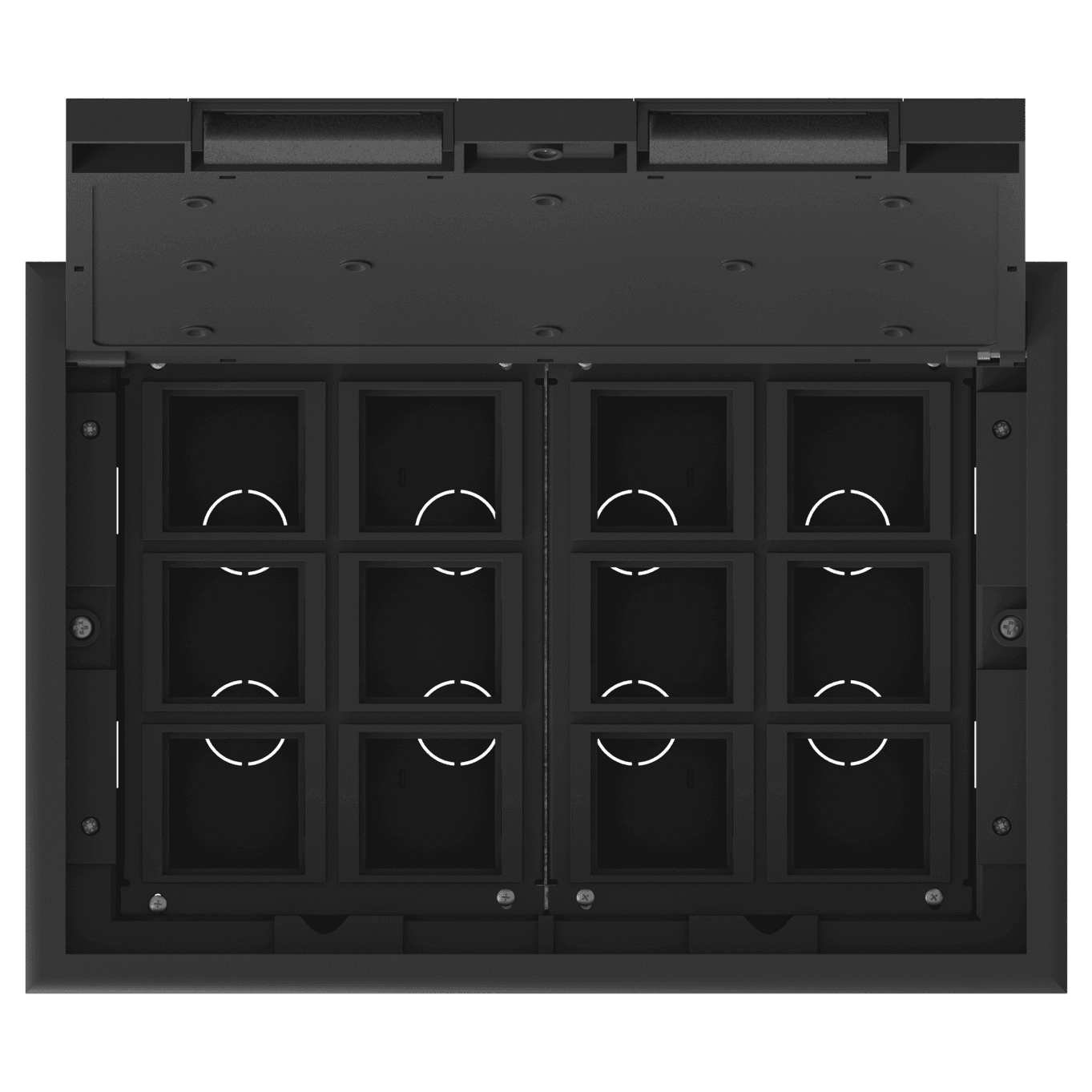 Systeme Elecrtic MultiDesk Люк на 24 модулей IP40 для фальшпола с монтажной коробкой, тип MDK10 — миниатюра 7