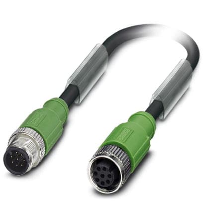Phoenix Contact SAC-8P-M12MS/ 0,6-PUR/M12FS SH Кабель для датчика / исполнительного элемента 1522972
