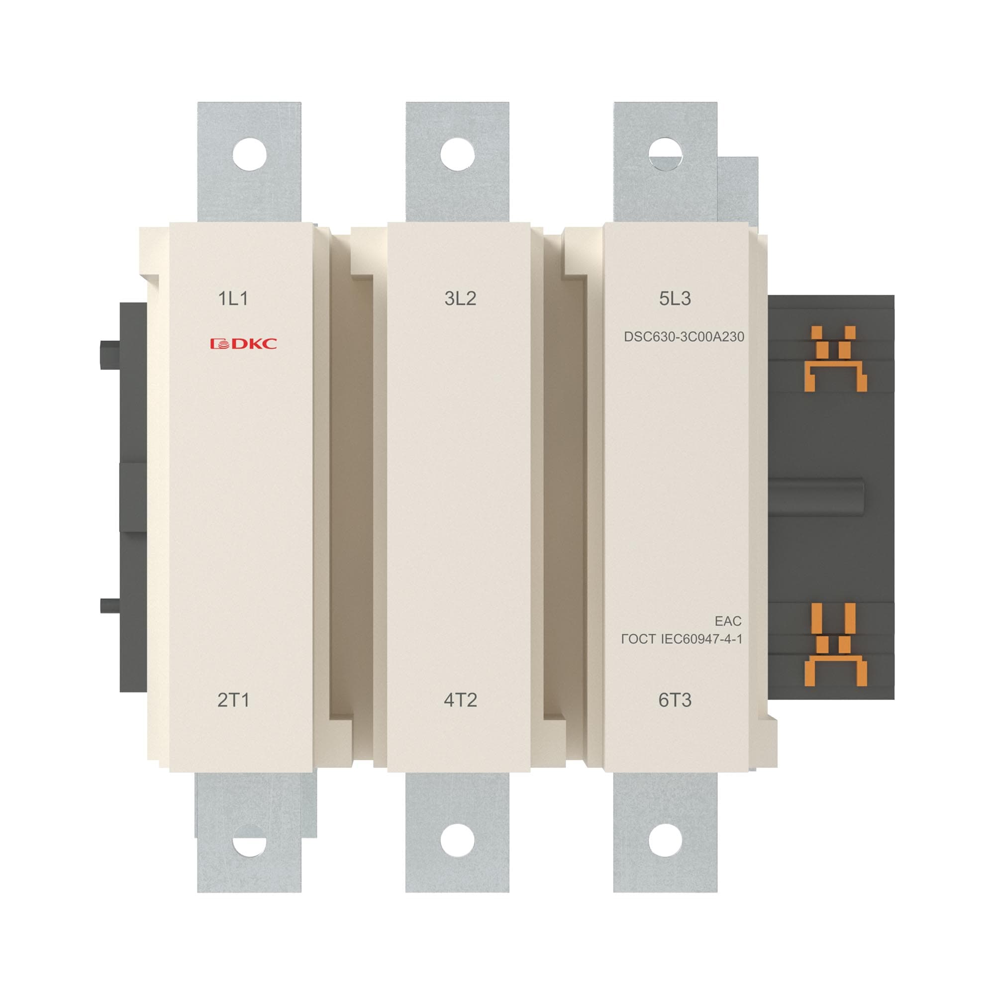 DKC Магнитный контактор DSC630-3C00A230 630А 335кВт (AC3) кат 220В AC — миниатюра 2