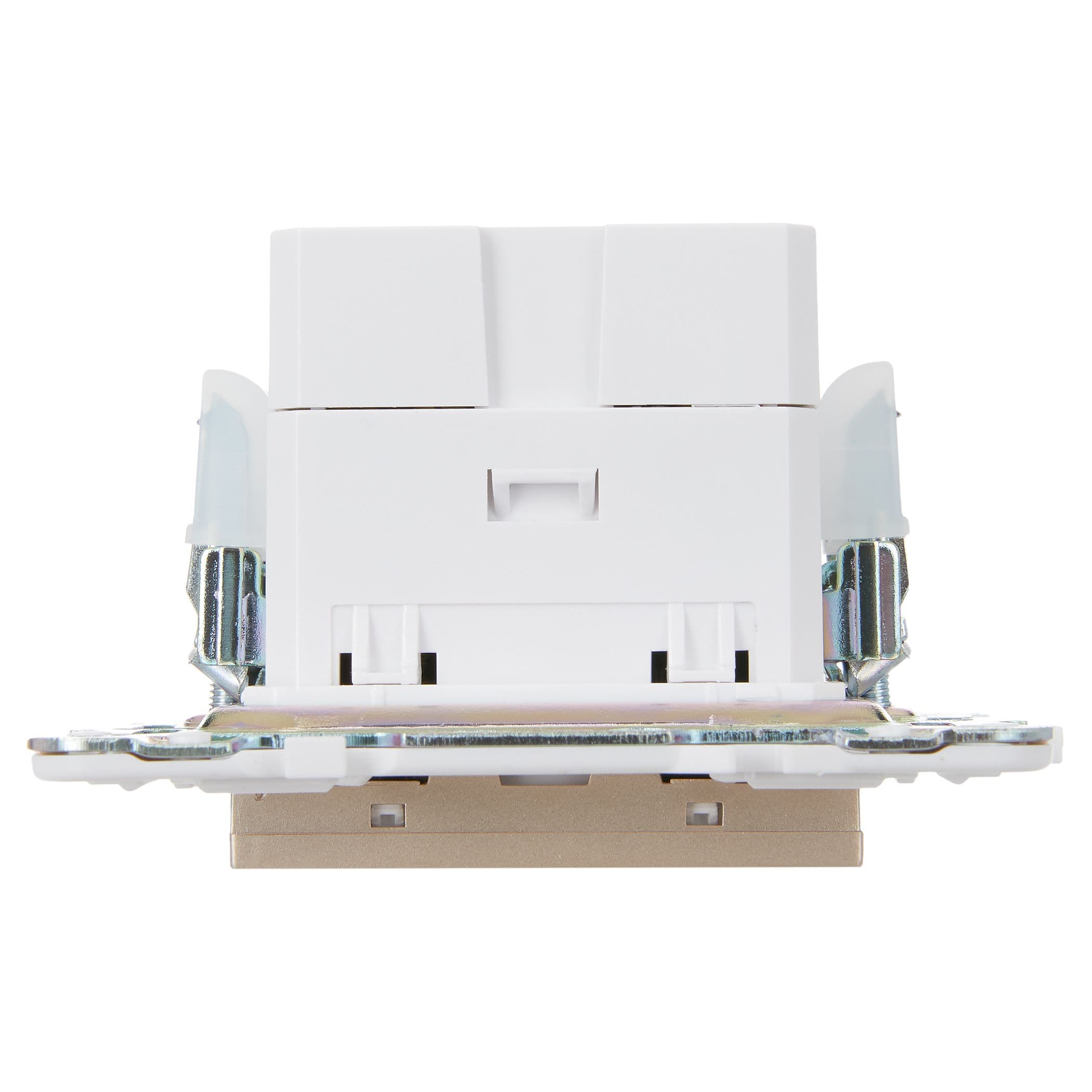 IEK SKANDY Песочный Розетка USB A+C 3,1А SK-R14Sa — миниатюра 5