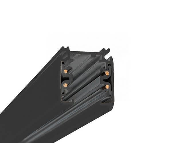ITALLINE WSO-19B-1 black трехфазный шинопровод 1метр (две заглушки в комплекте) WSO 19B-1 BLACK