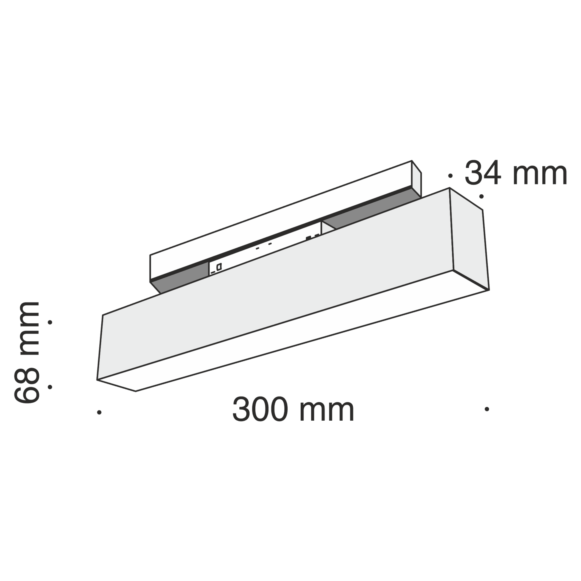 Maytoni Трековый светодиодный светильник  Track lamps TR012-2-12W3K-B — миниатюра 4