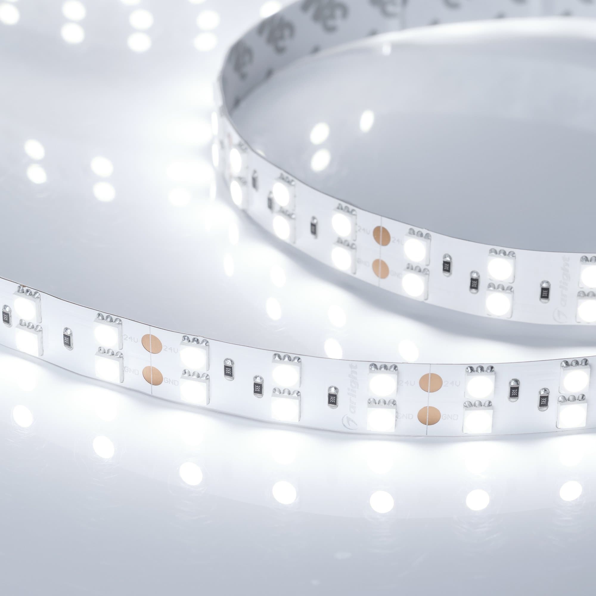 Arlight Светодиодная лента RT-B120-15mm 24V Cool 8K (28.8 W/m, IP20, 5060, 5m) (Открытый) 013756(2) — миниатюра 2