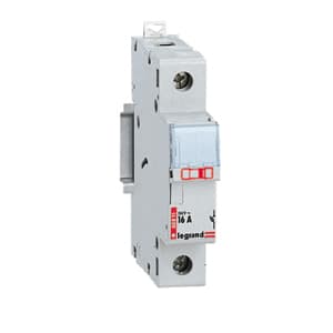 Legrand Держатель плавких вставок 1Р 16A 230V для предохр.10х25,8мм (1мод) 005811 — миниатюра 2