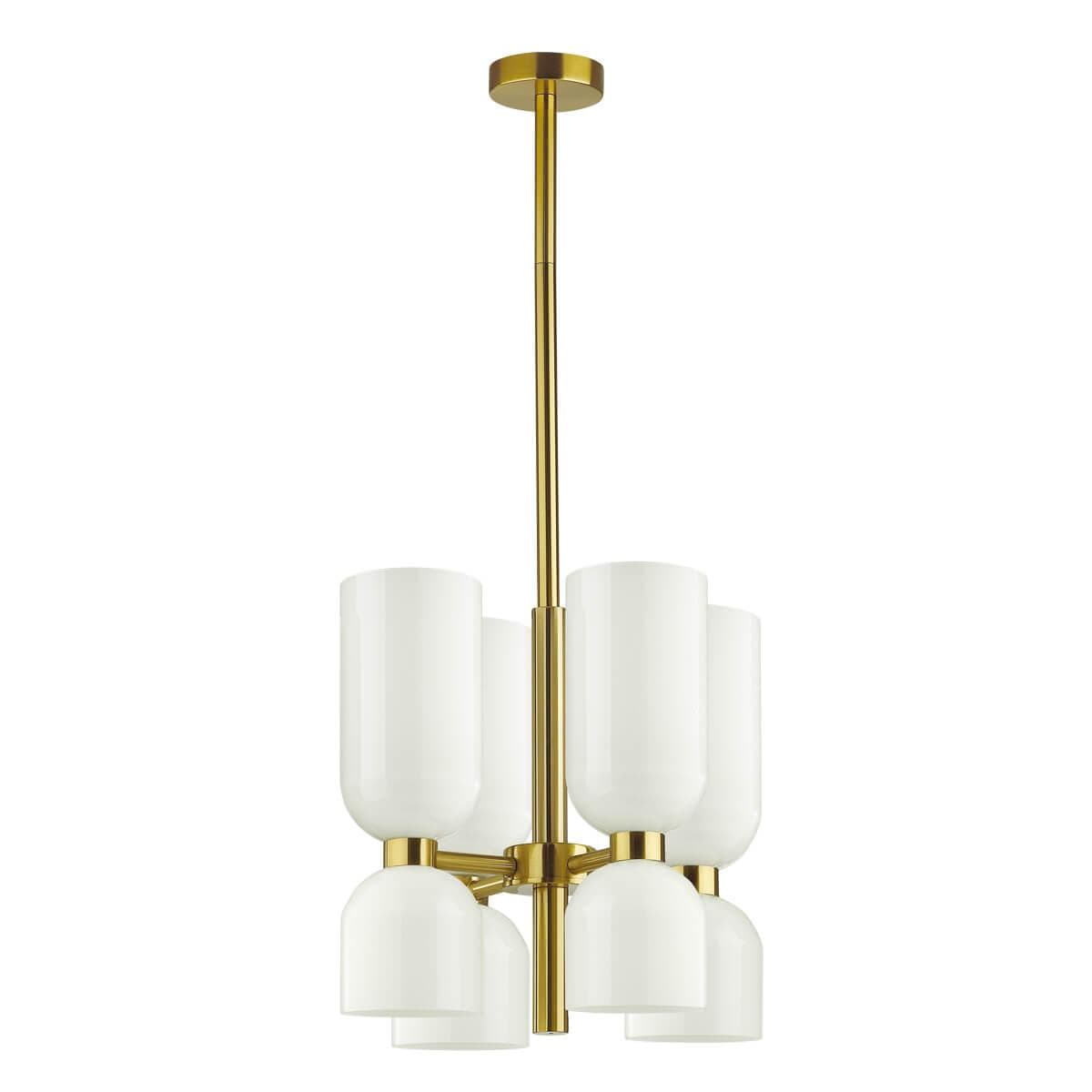 Odeon Light 4798/8 MIDCENT ODL21 213 бронзовый/белый Люстра E14 8*60W ORINOCO — миниатюра 2