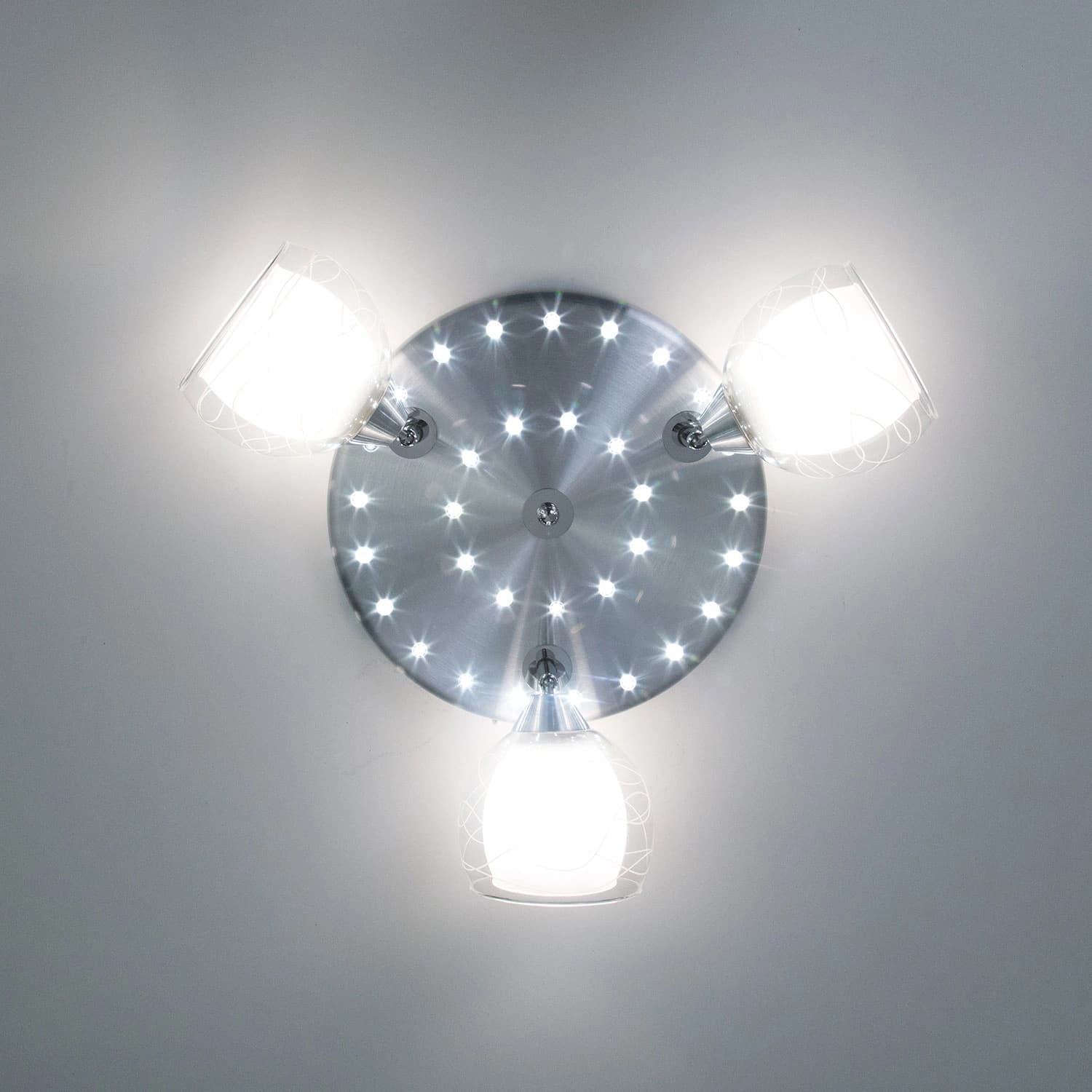 Citilux CL158132 Самба+LED Алюм+Хром Светильник Люстра — миниатюра 6