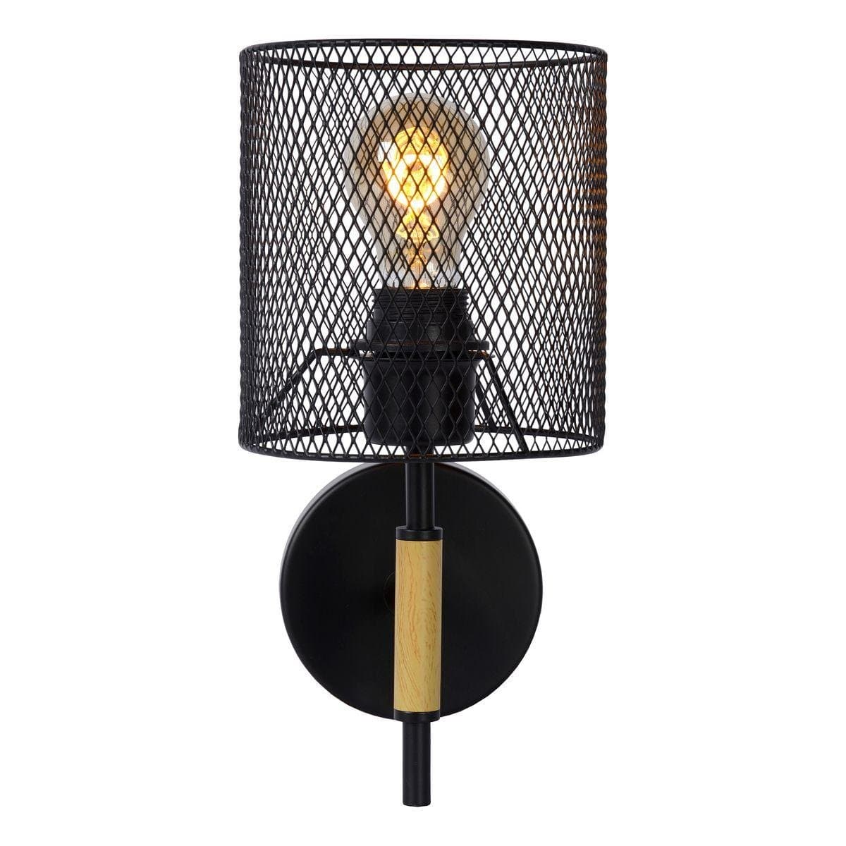 Lucide BASKETT Черный Бра 45259/01/30 — миниатюра 5