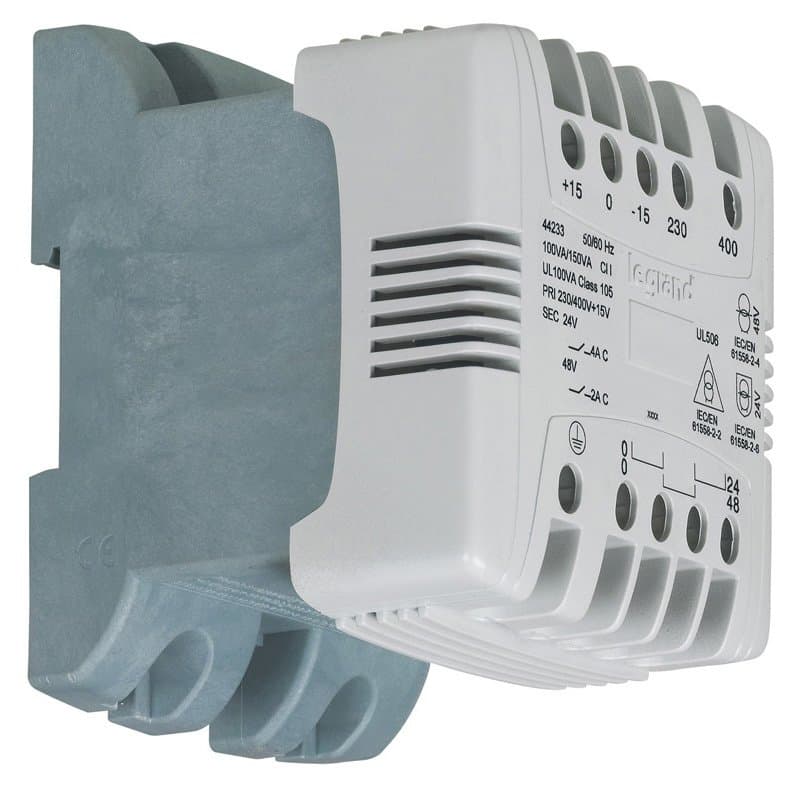 Legrand Трансформатор однофазный 230-400/24-48В 160ВА 044234