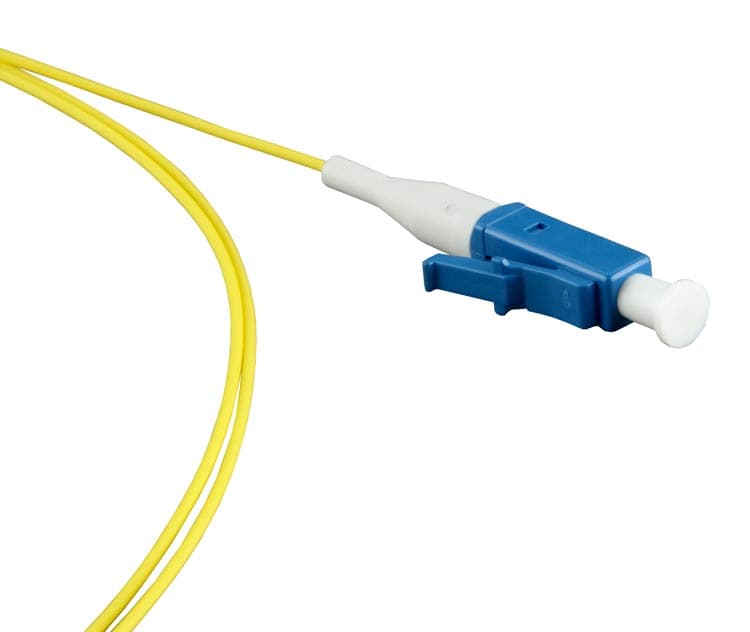Hyperline FPT-B9-9-LC/AR-1M-LSZH-YL Пигтейл волоконно-оптический SM 9/125 (OS2), LC/APC, 1 м, LSZH 34759