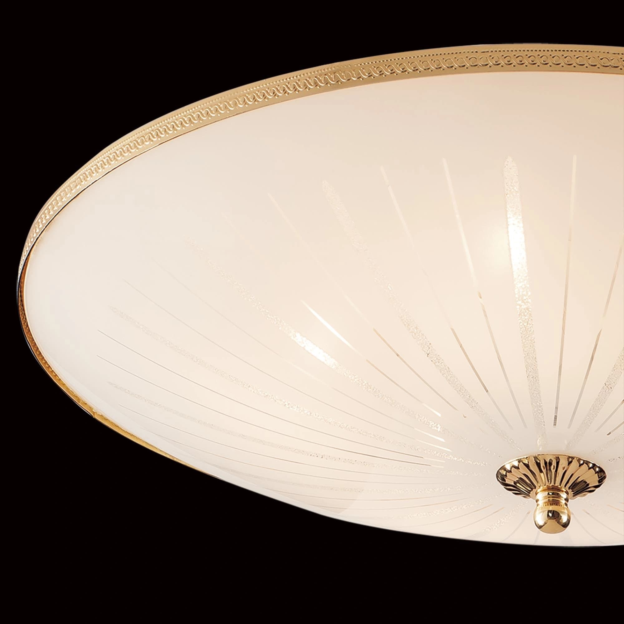 Citilux CL912521 Золото+Кристалл Светильник Наст.-Потол. — миниатюра 3