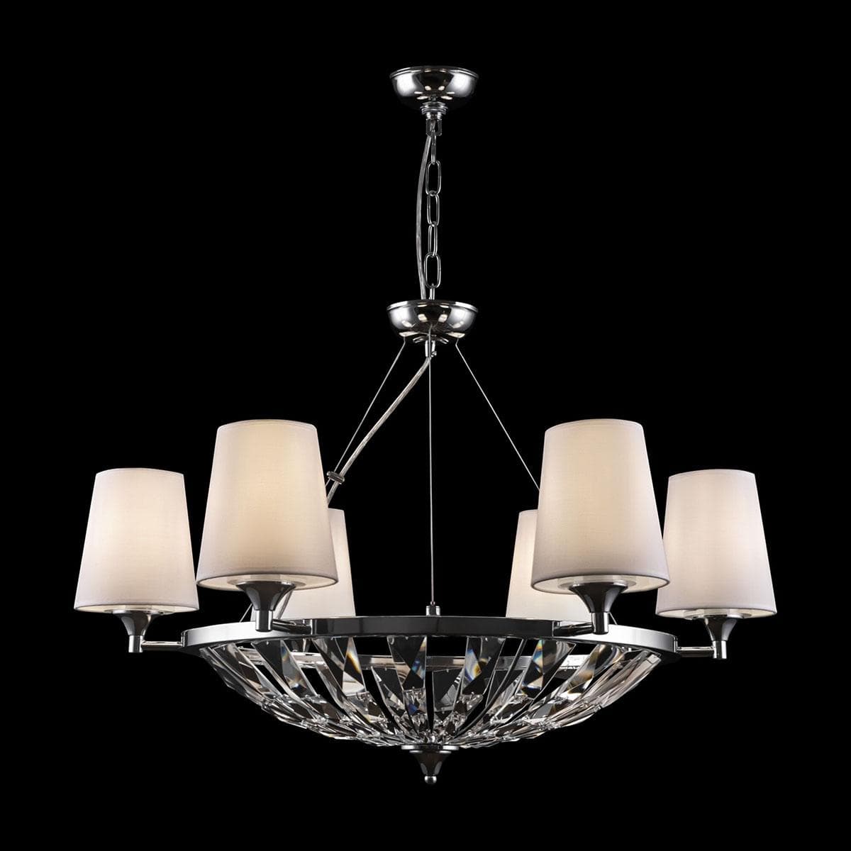 Maytoni House Хром Светильник подвесной H021PL-06CH — миниатюра 7