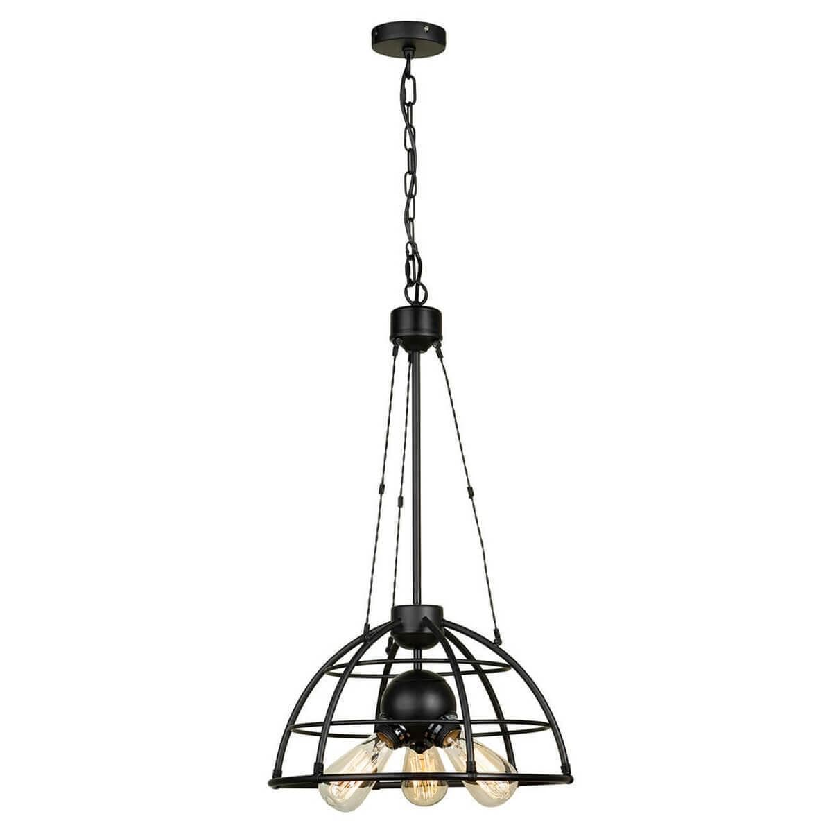 Lussole LOFT Металл Черный /  Металл Люстра E27 60W LSP-9994