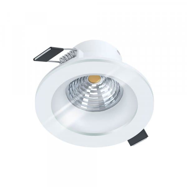 Eglo 98238 Cветодиодный встраиваемый светильник SALABATE димм., 6W(LED), 88, H42, 380lm, 3000K, IP44, алюминий — миниатюра 1
