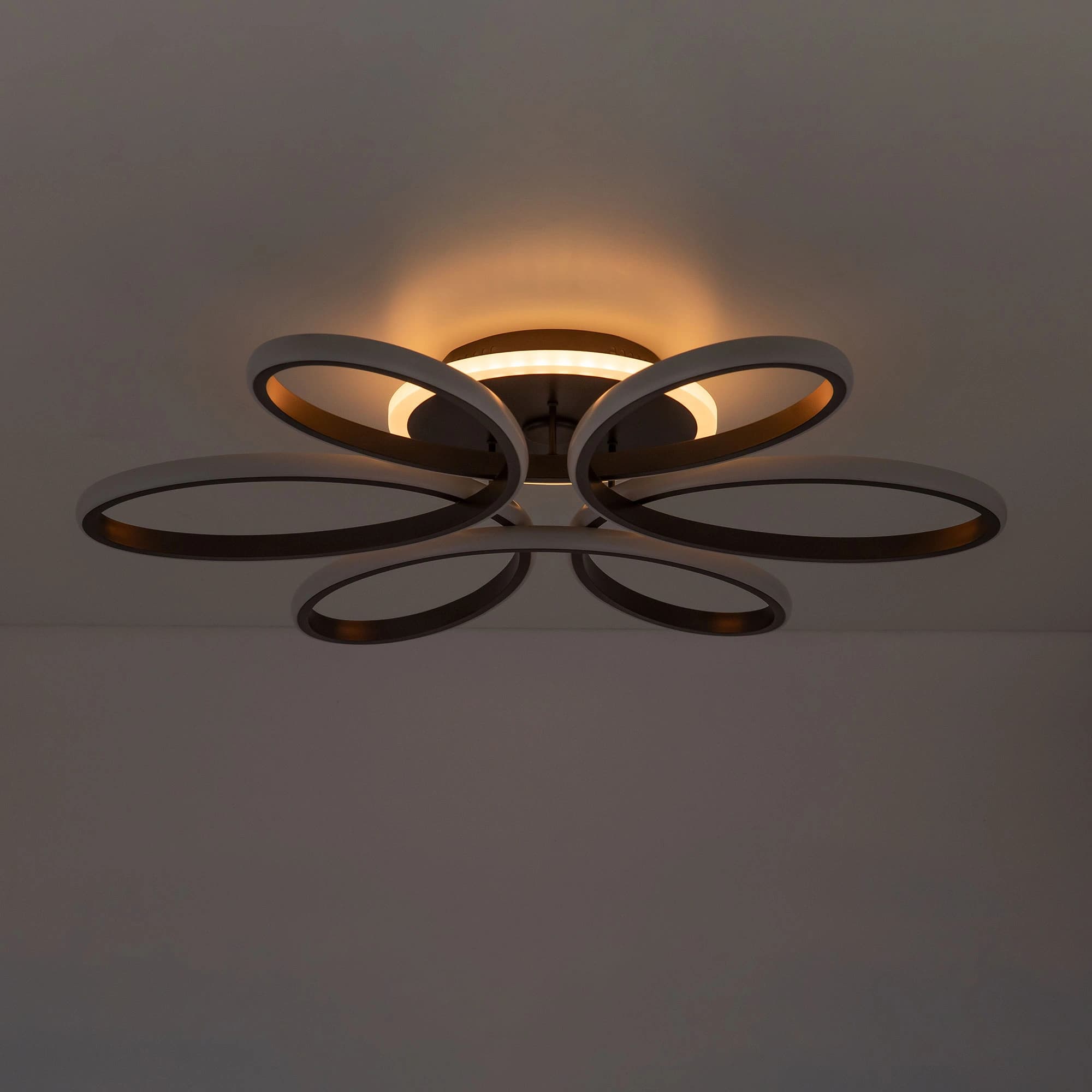 Citilux CL233A175E Сезар Кофе Смарт RGB Люстра — миниатюра 9