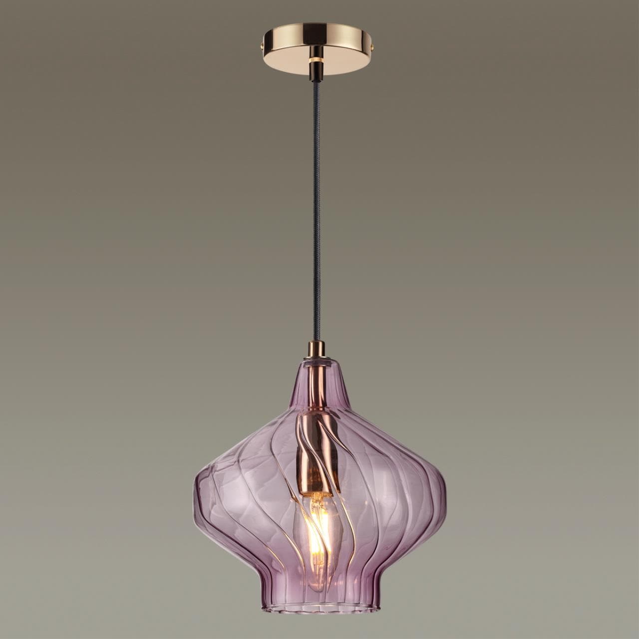 Lumion 4588/1 SUSPENTIONI LN21 золотой, розовый Подвес E14 60W 220V DOVE — миниатюра 3