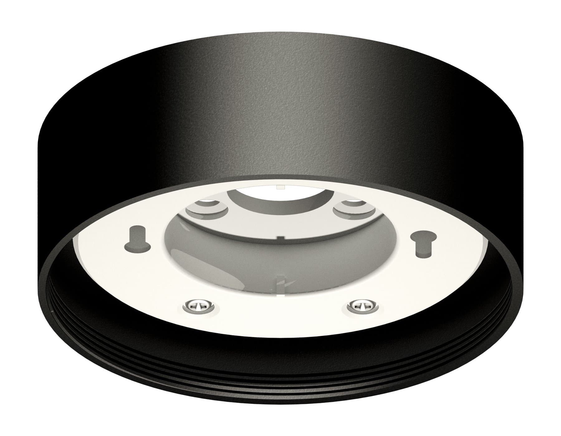 Ambrella Корпус светильника накладной C8102 SBK черный песок D85*H35mm GX53